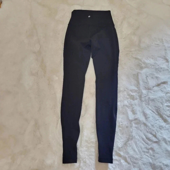 Lululemon Wunder Under High-Rise Tight *Mix & Mesh 28 Black Size 4 - Picture 7 of 8